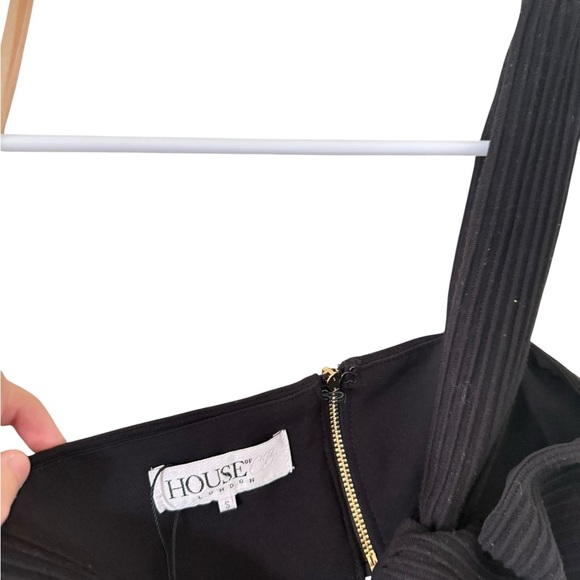 House of CB Marnelle Black Crop Top - Picture 5 of 9